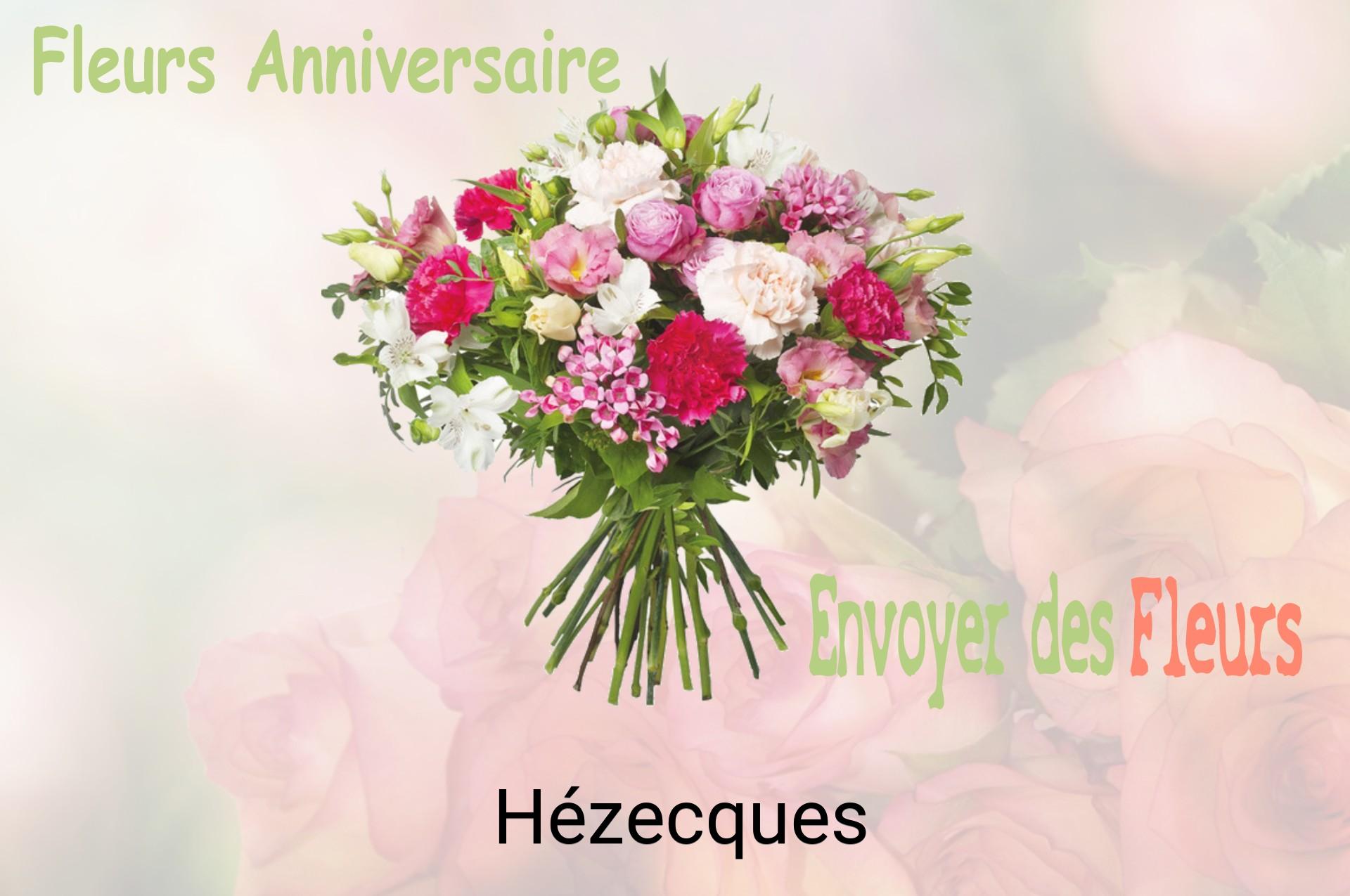 Bouquet de fleurs d’anniversaire livré à Hézecques